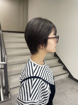 大人可愛い内巻きボブ/ショートボブ/大人ショートヘア