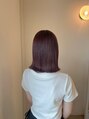 ヘアアンドリラクゼーション シャッセ(Hair&Relaxation SASE)&nbsp;ツヤ感たっぷり♪毛先までまとまる切りっぱなしボブ