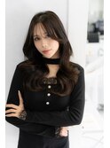 韓国レイヤーカット ロングレイヤー 髪質改善トリートメント