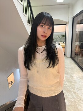 アクシス 栄店(`AXIS) イメチェン/ピンクベージュ/アンブレラカラー/前髪/栄/矢場町