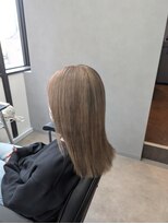 テーラヘアー 南柏店(TELAHAIR)&nbsp;透明感抜群のミルクティーベージュ