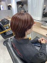 モク(mok)&nbsp;マッシュウルフ×レッドブラウンカラー