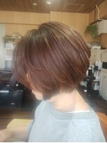 ローカス 花小金井南口店(LOCUS)&nbsp;☆　長めの前髪で大人ショートボブ　☆
