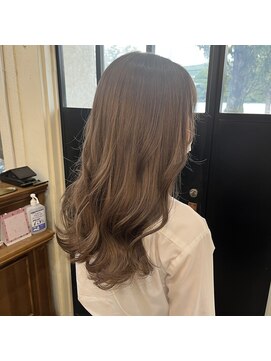 ボアップ 新居浜店(boappu) #カラー#ミルクティベージュ#ブリーチカラー#新居浜