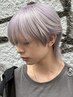 【*men's限定】メンズカット+ダブルカラー(ブリーチ&カラー)+TR_￥14000[渋谷]