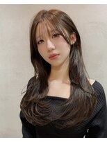 レーヴバイロンド 仙台(Reve by Lond) 韓国レイヤーくびれ巻き前髪カット顔周り縮毛矯正髪質改善仙台