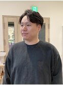 社会人パーマ