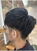 ツーブロマッシュレイヤー