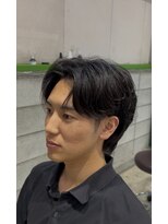 ディッセンバー 伊勢崎(December) メンズ/センターパート/似合わせカット/ニュアンスパーマ