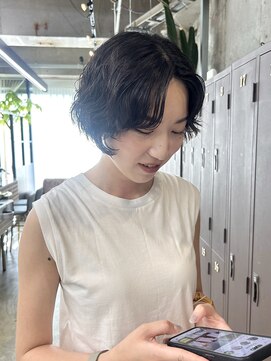 ユニオン(Union) 小顔見えミニボブパーマ