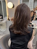 ロンドアベニール 北千住(Lond avenir)&nbsp;くびれレイヤー/オリーブベージュ/顔周り/シースルー/北千住