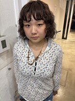 サル(saru)&nbsp;癖毛風ウェーブパーマ