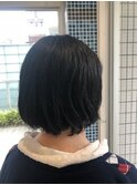 前下りワンレンボブ♪【スタジオアルファプラス日暮里】