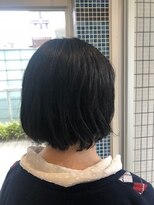 スタジオ アルファプラス 日暮里店(studio α+)&nbsp;前下りワンレンボブ♪【スタジオアルファプラス日暮里】