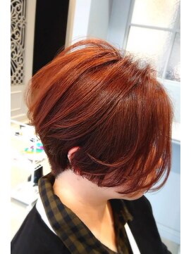 ヘアー デザイン レガリタ(Hair Design LEGALITA) 前下がりショートボブ