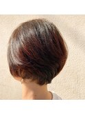 まるーく収まるふんわりボブ