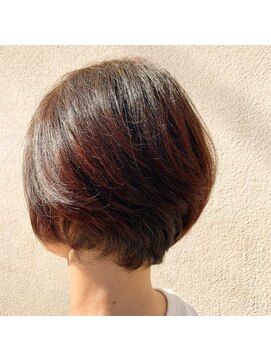 ムー(muu) まるーく収まるふんわりボブ