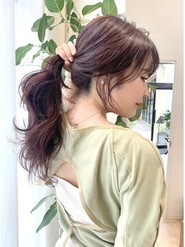 ビューオオサカ(VIEW OSAKA) 小顔おくれ毛！艶ラベンダーカラー