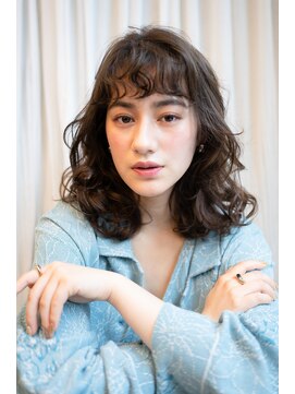 マグノリア オモテサンドウ(MAGNOLiA Omotesando) 前髪もくしゃっとイメチェン♪大きめスパイラルパーマ