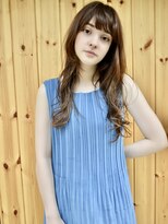 ブゾン(buZon)&nbsp;重めバングのエアリーカール