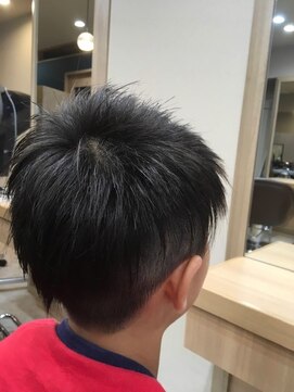 ヘアサロンアンドヘアメイクディー(hair salon hair make D) 仙台D  サイドフェード 刈り上げ ネオ・スポーツ刈りstyle
