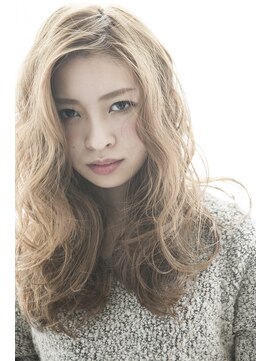 ミエル ヘア 新宿(miel hair) 〈mielhair新宿〉艶ヘア　ロングウェーブ