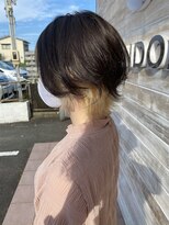 ヘア ロンドン カフェ(HAIR LONDON CAFE)&nbsp;ブリーチ抜きっぱなしスタイル