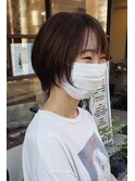 マッシュショート　ショート　ナチュラルショート　マッシュ