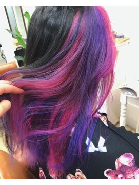 シャルティア(SHALLTIA) インナーカラー【山口県派手髪SHALLTIA】【派手髪山口県】