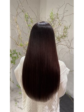 サルファ ヘアデザイン 名古屋 丸の内(S.ALPHA HAIR DESIGN) ナチュブロ髪質改善ピンクブラウン