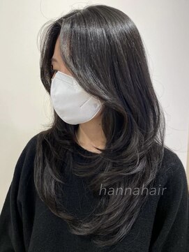 ハンナヘア(hanna hair) 韓国ハイレイヤースタイル