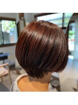 バスク(BASK.)&nbsp;大人ショートボブ/ブラウン/ナチュラルショート