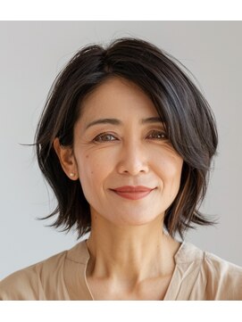 ラクレール 五香 ミディアムスタイル【松戸・五香・白髪染め・カラー専門店】