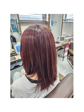 ヘアアンドメイク イムス(hair&make imus) 【imus】ピンクラベンダー
