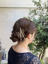 ココカラヘアー ニコ(cococara hair nico)&nbsp;お呼ばれヘア/ゆるふわお団子/結婚式ヘア