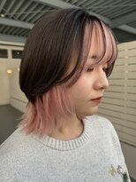 ラナンバイシダ(ranan by sida)&nbsp;フェイスフレーミング10代20代ハイトーンピンク/デザインカラー