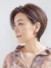 【白髪染めを使わない脱白髪染め】カット＋脱白髪染めカラー＋トリートメント