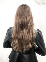 ヒマル 学芸大学(Himaru)&nbsp;グレージュカラー/ベージュ/ダブルカラー/ブリーチ/ケアブリーチ