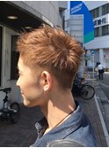 定番ミルクティー スパイキーショート 束間ショート