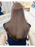 【スペシャル】髪質改善☆カット+カラー＋プレミアム縮毛矯正+レゾ　￥22120