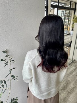 サロンド ベレーザ トータ(salao de beleza tota) 裾カラー＊red