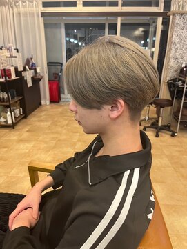 クロエ バイ ラヴィズム 内野店(CLOE by LUVISM) メンズブリーチ+フルカラー+カット