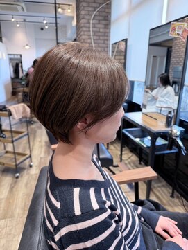 ヴァン カウンシル 王子(VAN COUNCIL) かわいいしかっこいいハンサムショート 髪質改善ケアカラー#3