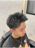 スパイキーショート×ツイスパ　メンズ/バーバー/理容室