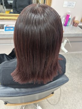 ヘアーズ ベリー 平尾店(hairs BERRY) カシスピンク