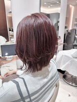 ビオラバイフーガ 綱島(Viola by FUGA)&nbsp;バイオレットピンク＊くびれミディヘア30代40代50代