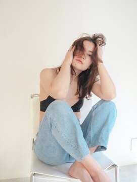 ディジョン 自由ヶ丘(Dijon) 韓国顔まわりレイヤーカットグレージュオリーブベージュブラウン