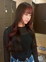 マフェ(mahae)&nbsp;韓国風～ダークインナーカラー