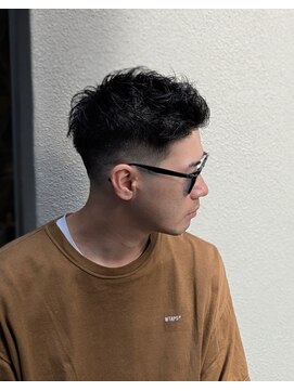 クフィア メンズヘアー カンポ 天王寺店(CUFFIA MEN'SHAIR CAMPO) 髪型 メンズツイストスパイラルフェザーパーマサーフカール