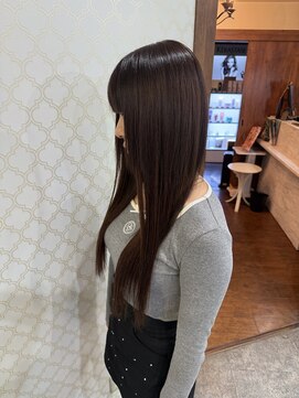 ブランシスヘアー(Bulansis Hair) ブラウンロング！